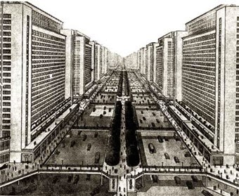 Exact Air, da Radiant City (Le Corbusier 1930)