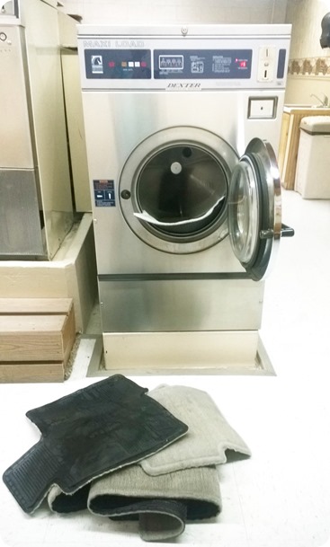 wash car mats in washing machine