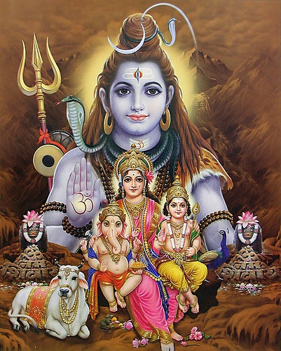 Hindu God Ganesha's Family