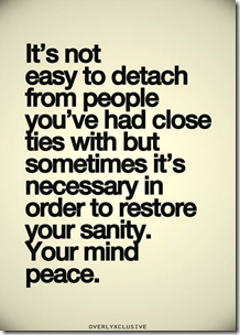 detach-peace of mind