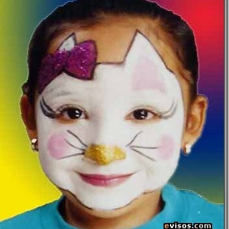 Maquillaje Hello Kitty para disfraz