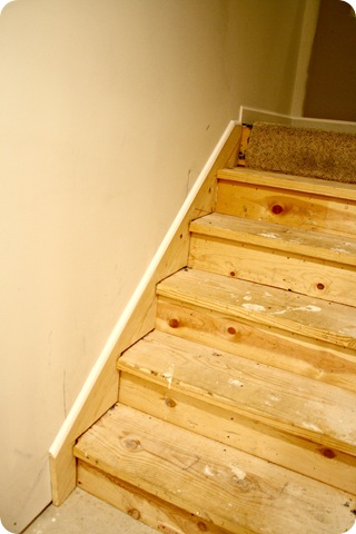 trim on stairway