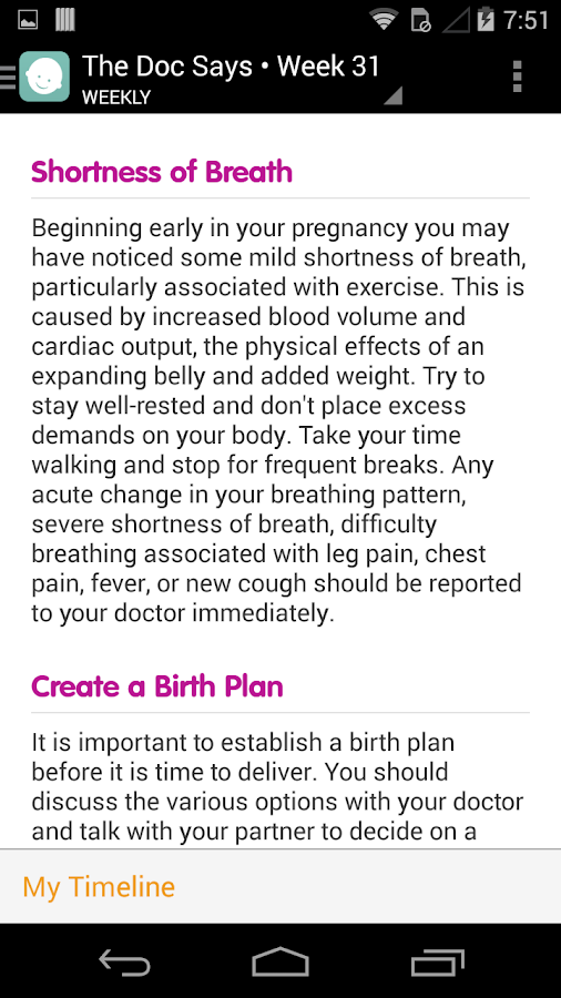 Sprout Pregnancy Android Apps on Google Play