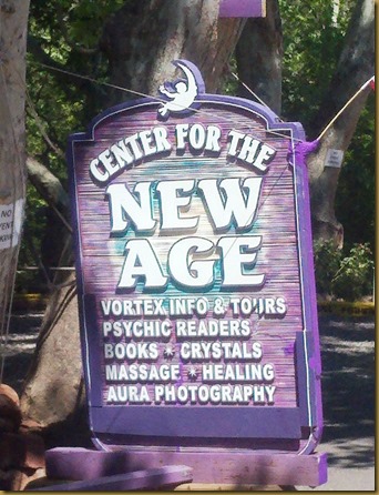 center for the new age sign