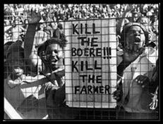 KILL BOERE KILL FARMER AND SHOOT THE BOER ARE ILLEGAL HATESPEECH