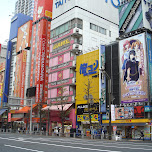 shopping street in akihabara in Akihabara, Japan 