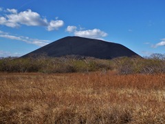 Our sandboarding destination.  The second youngest volcano on the continent, Cerro Negro.