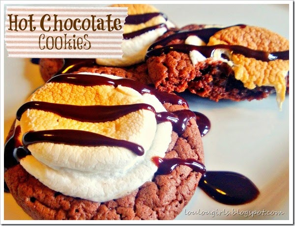 hot chocolate cookies