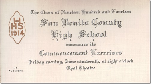 San Benito High Commencement