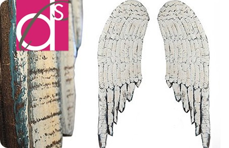 wood angel wings