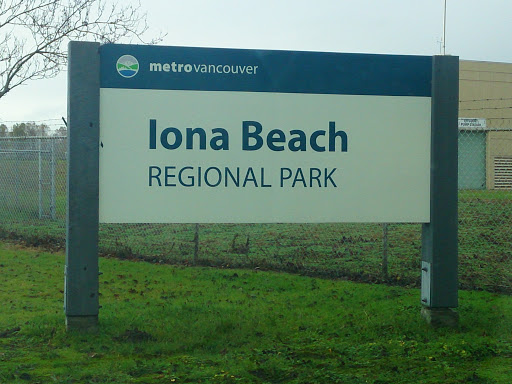 Iona Beach Park Entrance