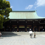 meiji shrine in Yoyogi, Japan 
