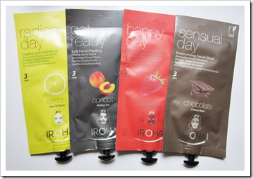 mis mascarillas faciales Iroha Nature