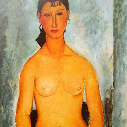 Modigliani, Standing Nude (Elvira) 1918