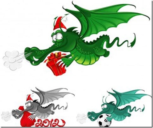 new-year-dragon-2012-vector-336x280