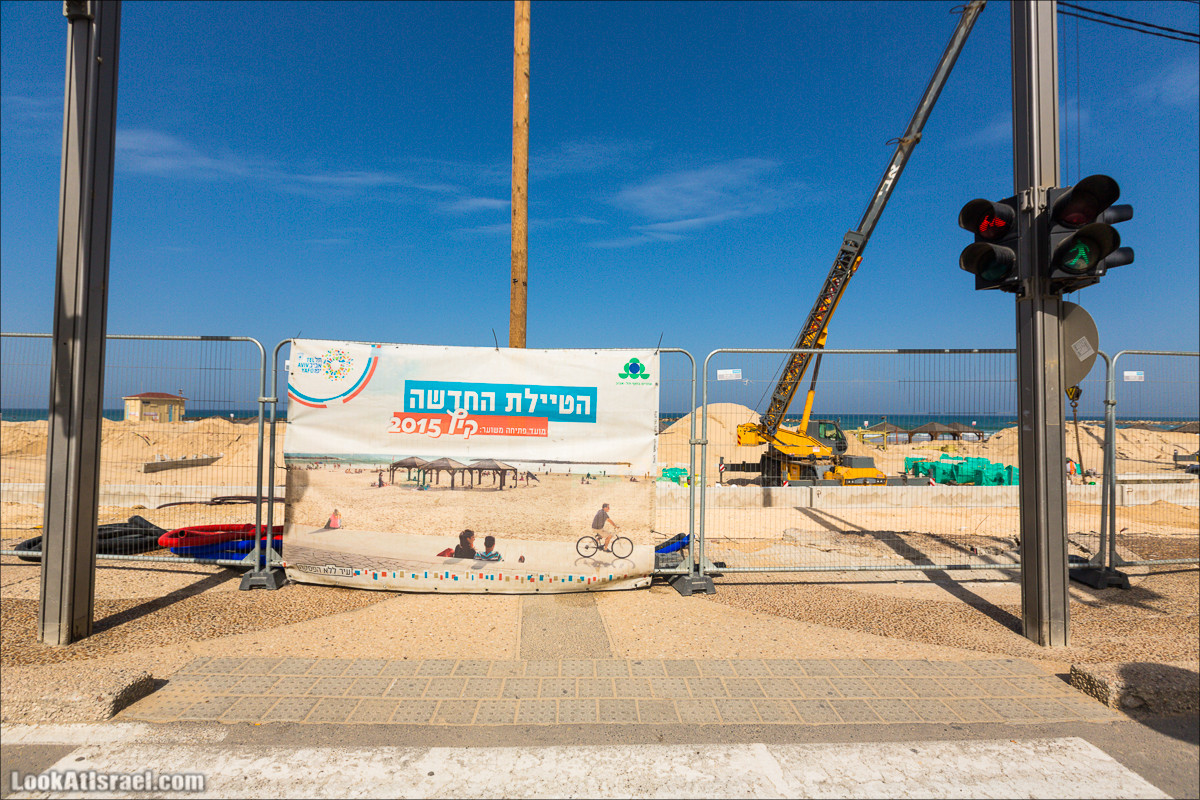 Обновление тель авивской набережной | LookAtIsrael.com - Фото путешествия по Израилю