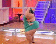 Imagen de gorda bailando Imagen de gorda bailando