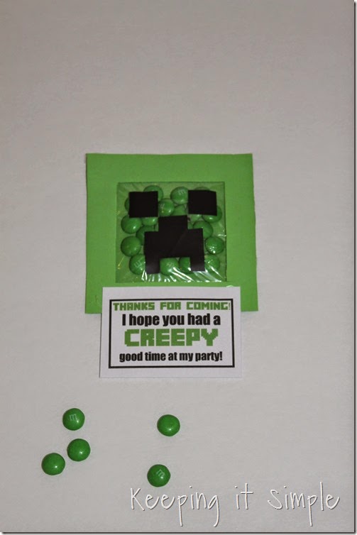 Minecraft Creeper DIY Valentine and Party Favor (18)