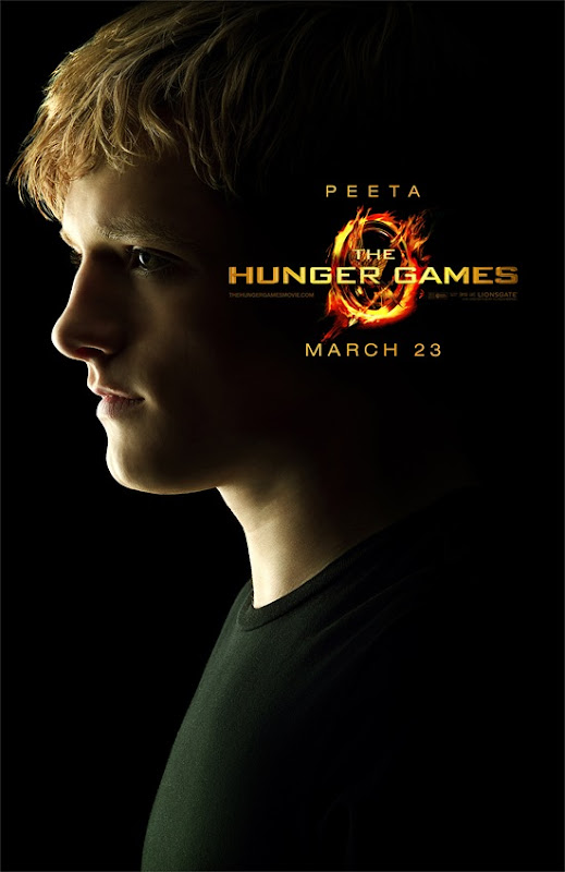 The Hunger Games Josh Hutcherson is Peeta Mellark