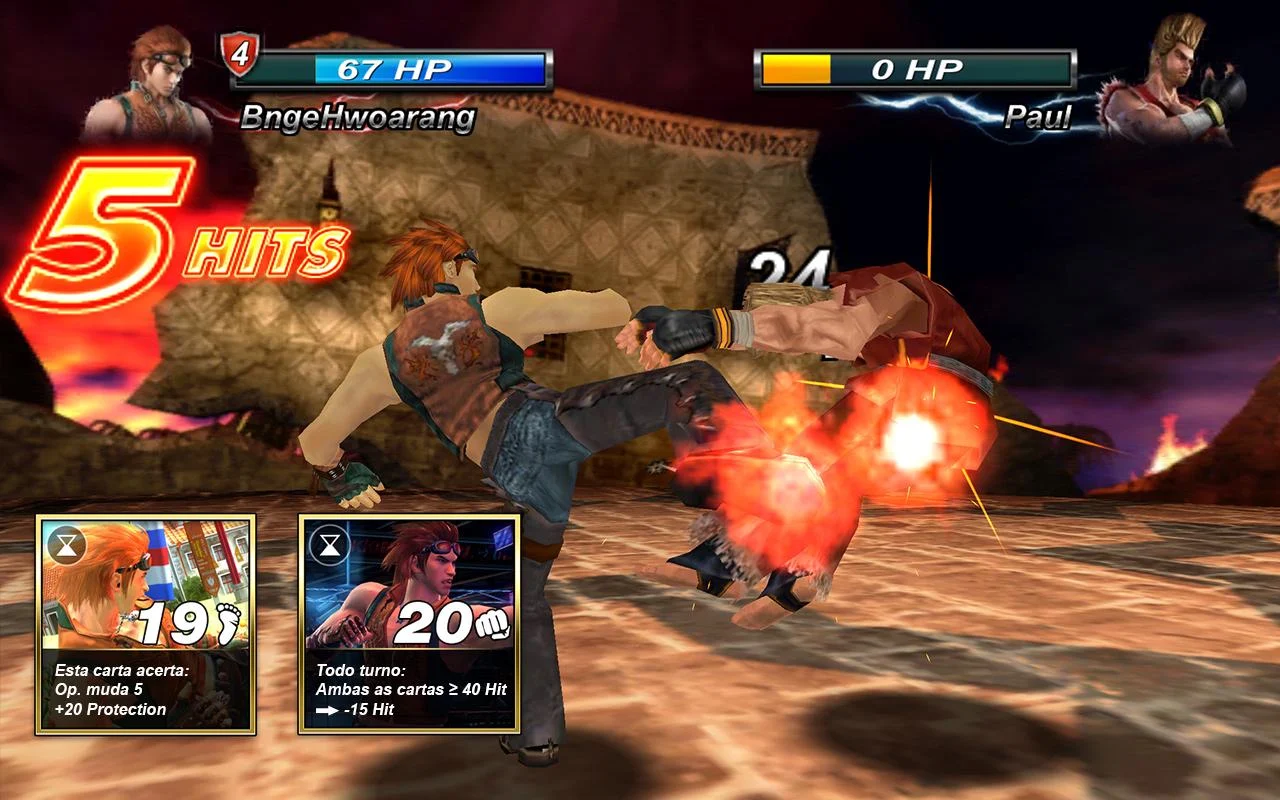 Tekken Card Tournament (JCC) - screenshot