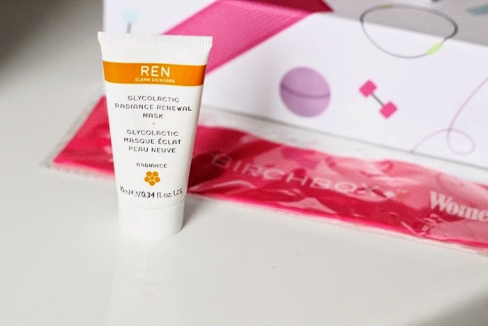 REN Glycolactic renewal mask pilates band