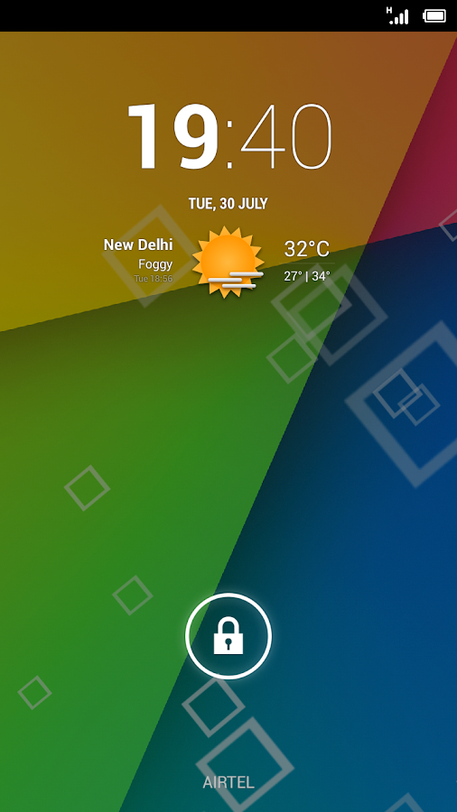 Jelly Bean 4.3 Parallax LWP - screenshot