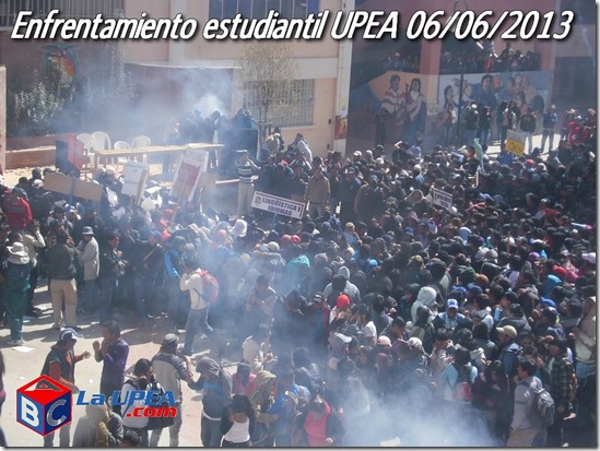 Universitarios de la UPEA se enfrentan por el rectorado, ya existen otras autoridades interinas