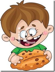 Cartoon_Little_Boy_Eating_a_Chocolate_Chip_Cookie_110406-130502-977042