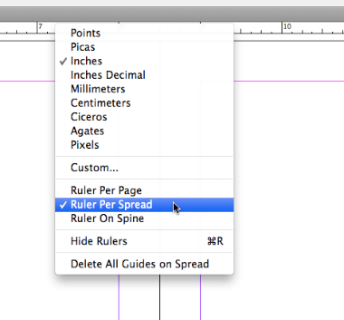 Tips & Techniques: InDesign's ruler 