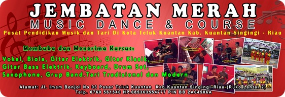 Jembatan Merah, JM Music & Dance Course, Pusat Pendidikan Musik dan Tari di Kuantan Singingi