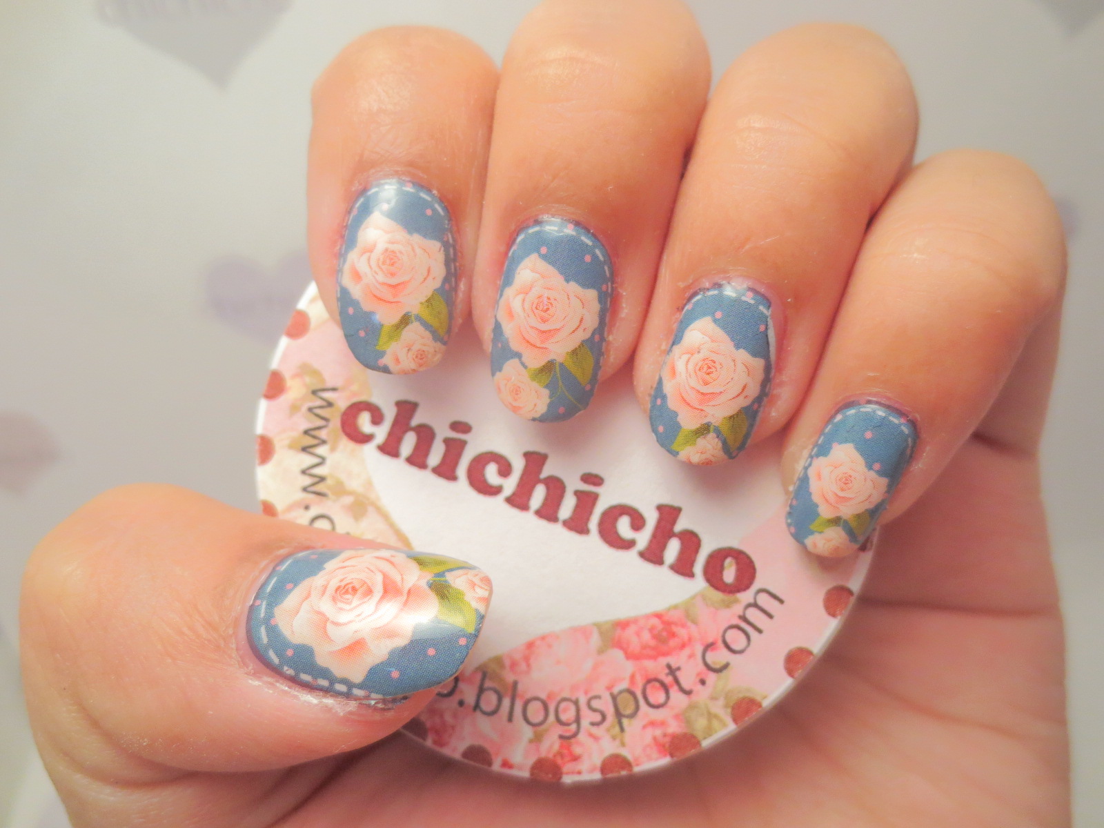 5. Glitter Water Transfer Nail Stickers - wide 4