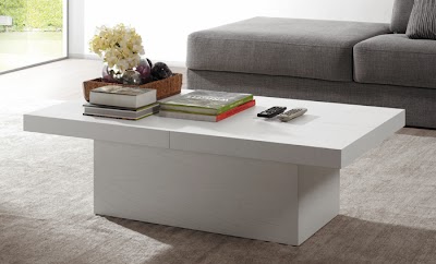 Mesa de centro Izú con mueble-bar incluido