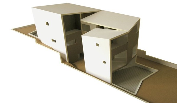 Maqueta 3d maqueta 3d Residencia cascada U