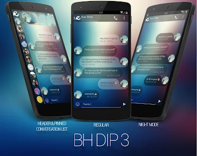 Evolve SMS Theme - BH Dip 3 - screenshot thumbnail