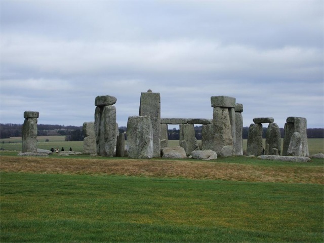 Stonehenge - the western face