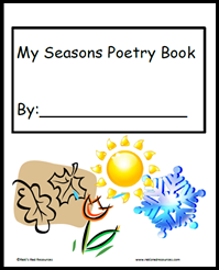 Seasons Poetry Journal for Elementary Students - FREE