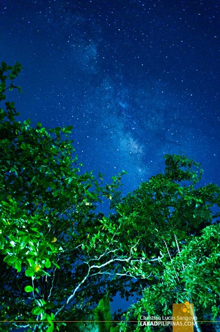 Night Sky at Virgin Beach Resort at Daanbantayan, Cebu