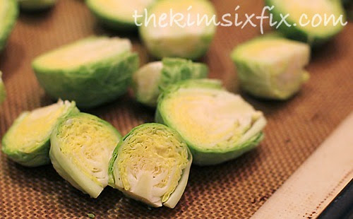 Chopped brussels sprouts