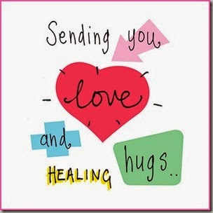 love and healing hugs