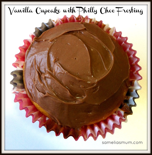 Vanilla Cupcake with Philly Choc Frosting 2