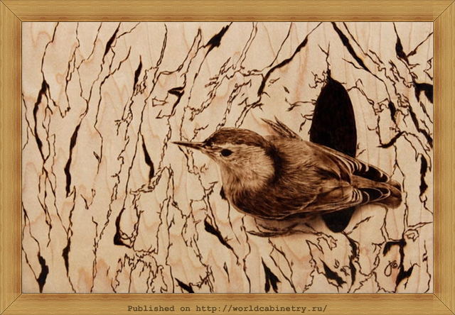 phpThumb generated thumbnailjpg Пирография   выжигание по дереву.Работы Джули Бендер