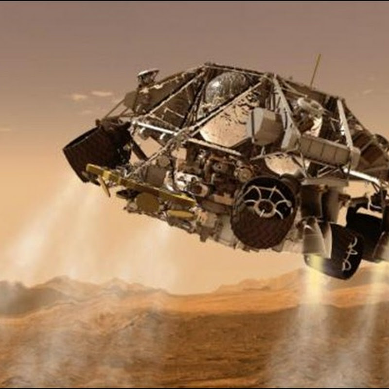 Гигантский робот улетел на Марс