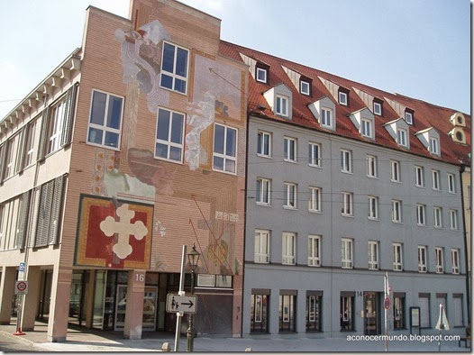 Augsburgo.Edificio en Maximilianstrasse - P9070373