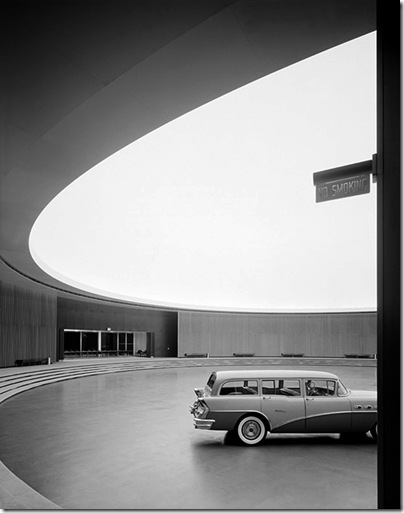 Ezra Stoller_General Motors Technical Center, Eero Saarinen, Warren, MI, 1950