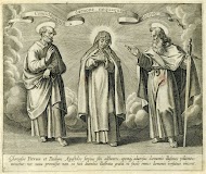 De H. Petrus en Paulus staan Theresa vaak ter zijde bij het overwinnen van demonen