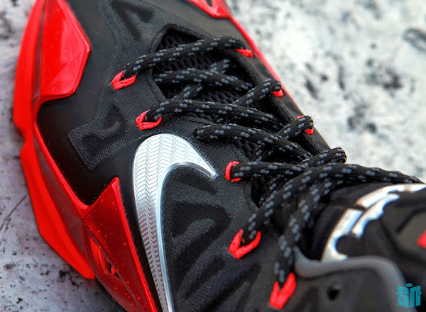 Another Look at Nike LeBron XI (11) Black Red Heat Away | NIKE LEBRON -  LeBron James Shoes