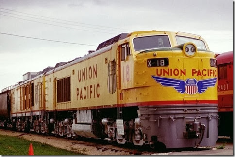 55389545-32 Union Pacific #18 at the Illinois Railway Museum on May 23, 2004
