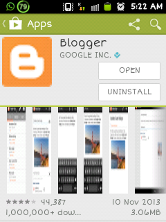 Ngeblog Mudah Dengan Aplikasi Blogger.