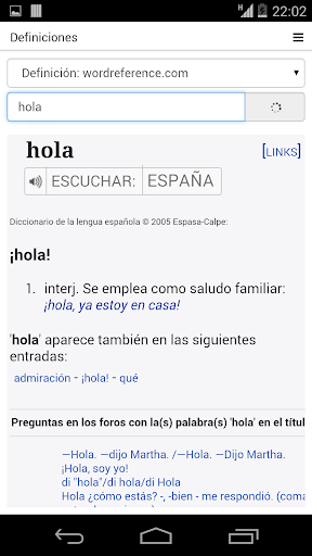 무료 스페인어 사전-