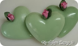 More valentine hearts green (7)
